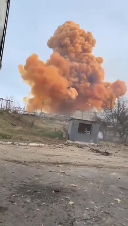 Ukraine War Nitric Acid Explosion In Severodonetsk Luhansk