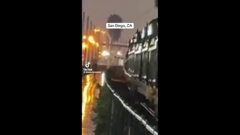 Military Equipment movement in San Diego ..