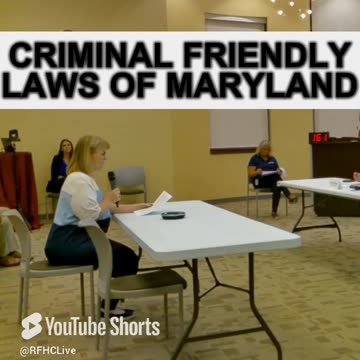 Public Safety Town Hall - Criminal Friendly Laws of Maryland