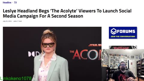 Leslye Headland begging Acolyte viewers to convince social media for a 2nd season