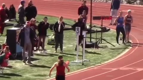 Dog Enters The Race