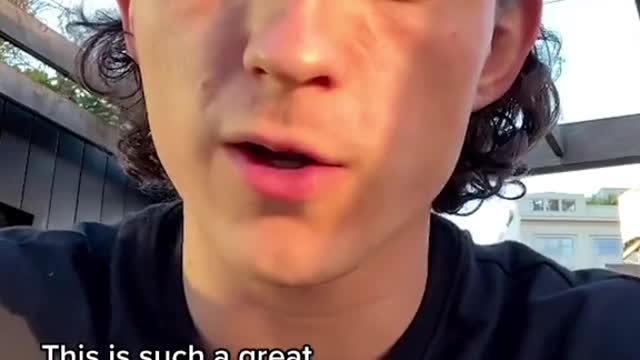 Tom Holland is taking a break from social media