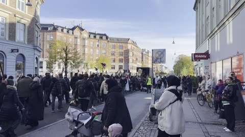 Palæstina-demo Kbh 22-10-2023