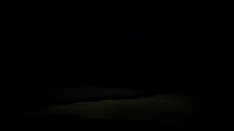 Intro to a night drive with the go pro
