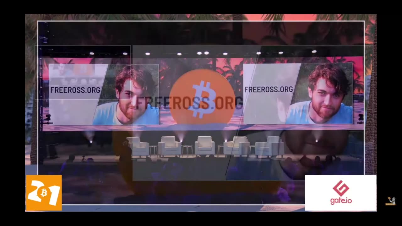 Ross Ulbricht speaks at the 2021 Miami Bitcoin Conference