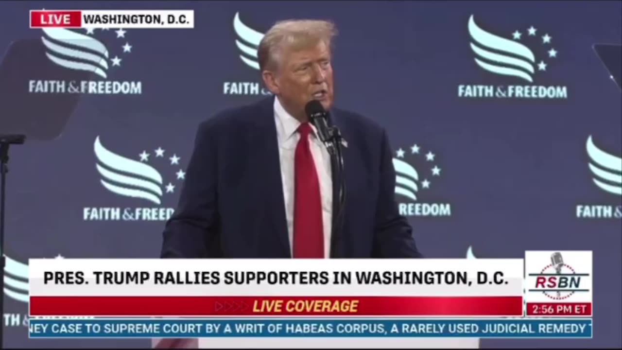 Trump: We are the party of common sense