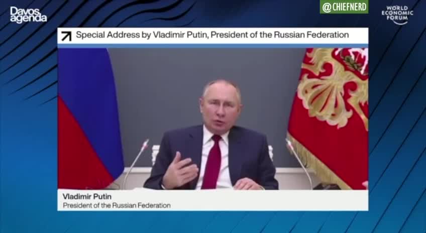 Vladimir Putin Addresses The (WEF & Klaus Schwab) And Puts Down The NWO "Its Over"