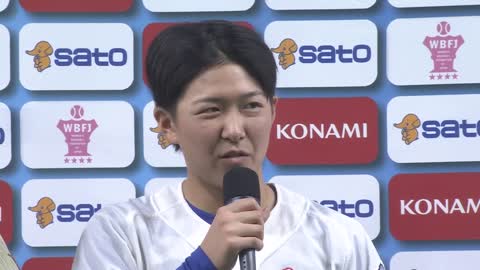 イチローの真似でイチローから先制タイムリー！福知山成美・森﨑杏選手