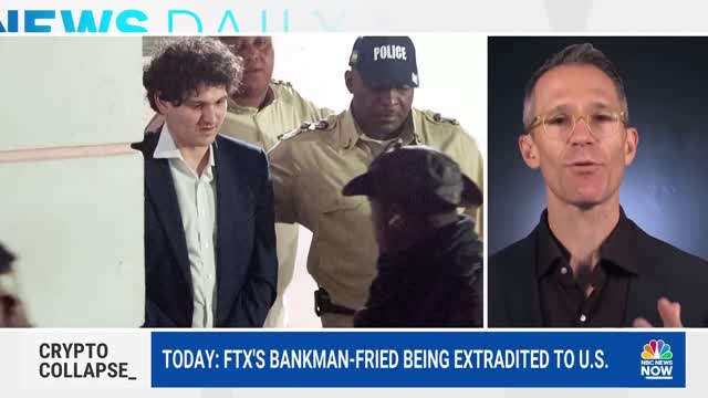 TODAY: FTX'S BANKMAN-FRIED BEING EXTRADITED TO U.S.