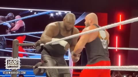 BRAUN STROWMAN VS OMOS - WWE SUNDAY STUNNER 10_23_22