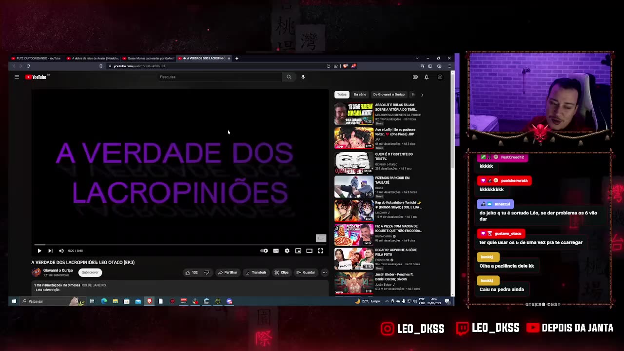 a verdade dos lacropiniões