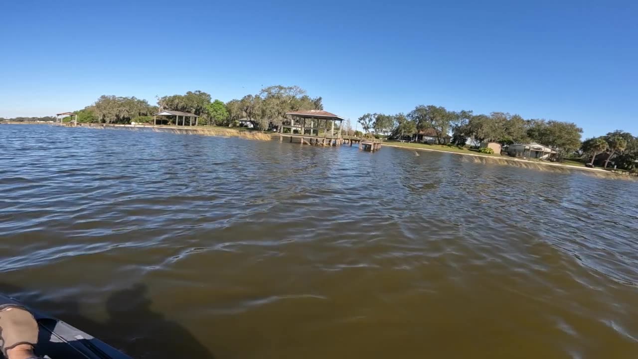 Kayak Fly Fishing Review of Lake Reedy in Polk County, Florida