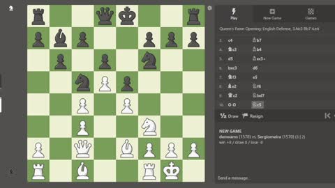 Novice Chess - Practice Game 8