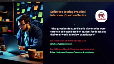 QA Practical Interviews -5 ( How do you Identify areas to improve in Test Automation)