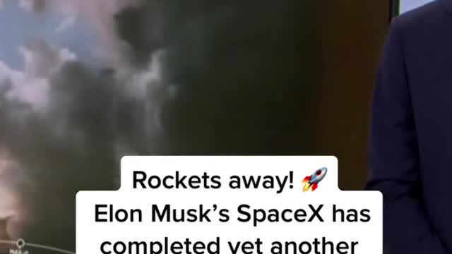 Rockets away! Elon Musk's SpaceX has completed yet another successful launch,