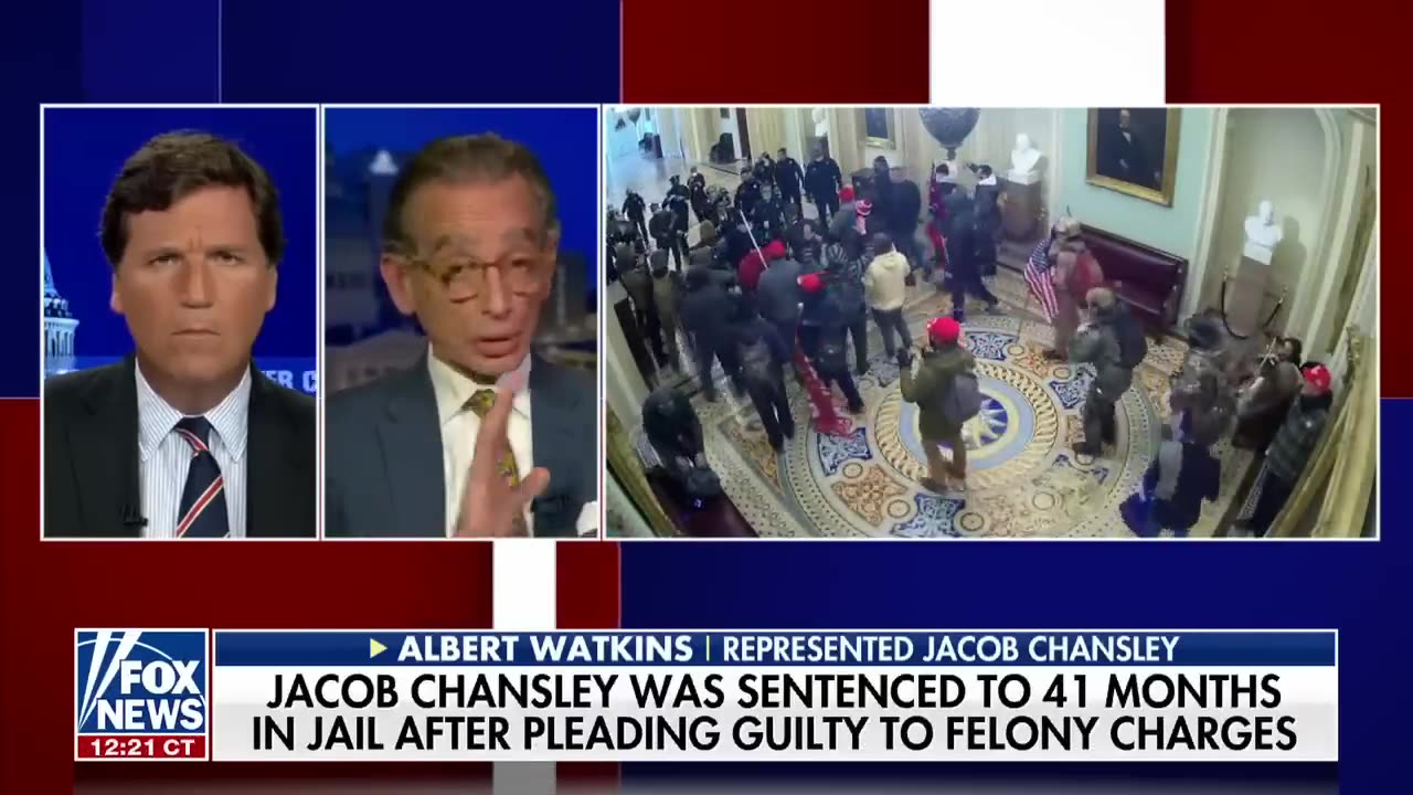 'QAnon Shaman's' lawyer Albert Watkins speaks out after Jan. 6 bombshell footage released