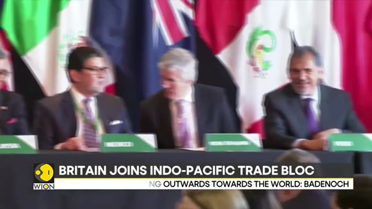 Britain Joins Indo-Pacific Trade Bloc