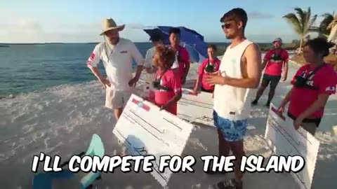 I gave my 100,000,000th subscriber ,An island