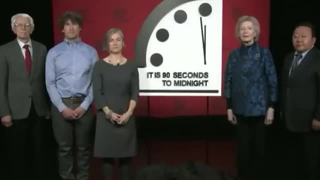 Atomic scientists set the "Doomsday Clock" closer to midnight