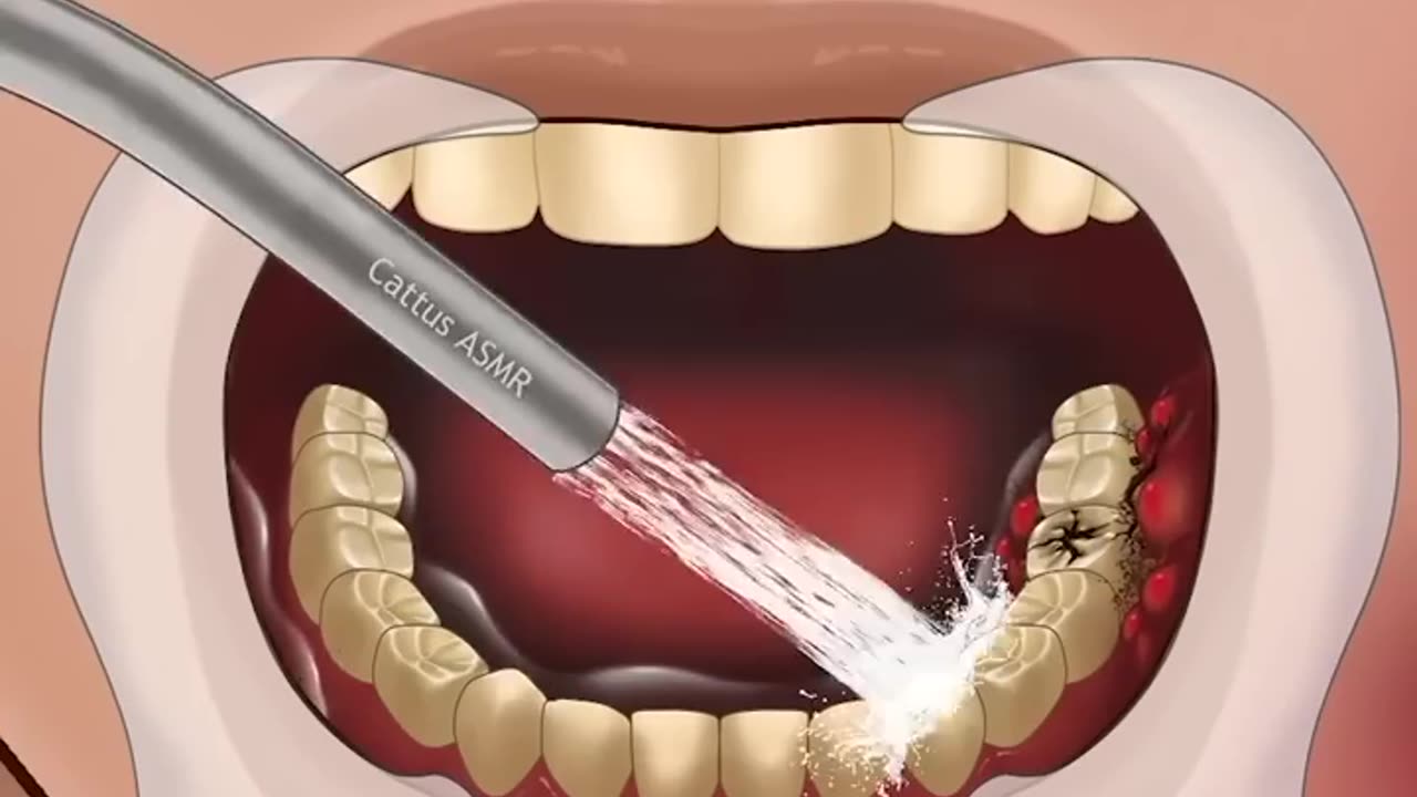 ASMR tooth treatment