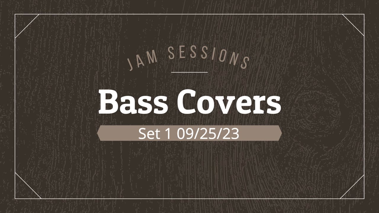 Bass Jam 09/25/2023