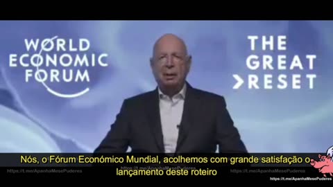 WEF (World Economic Forum) Klaus Schwab (July 8, 2020) PT-BR (2023,12,13) 👀🔥☢️