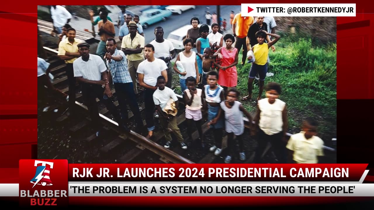 RJK Jr. Launches 2024 Presidential Campaign