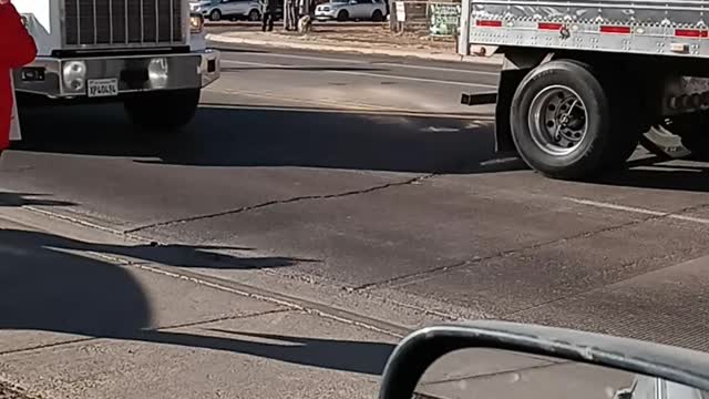 Convoy Leaving Tucumcari