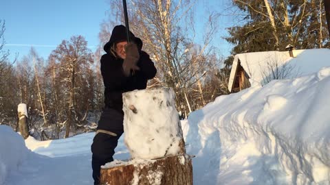 Lyubimovo, Ural, 26. 01.2022