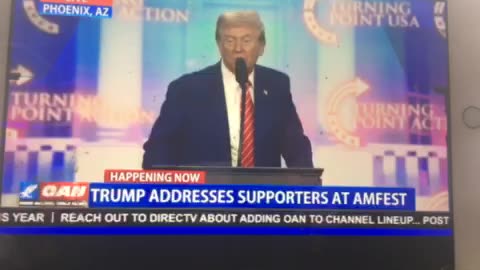 🦅OAN Phoenix Arizona live President Donald J Trump speaks Sunday December 22, 2024