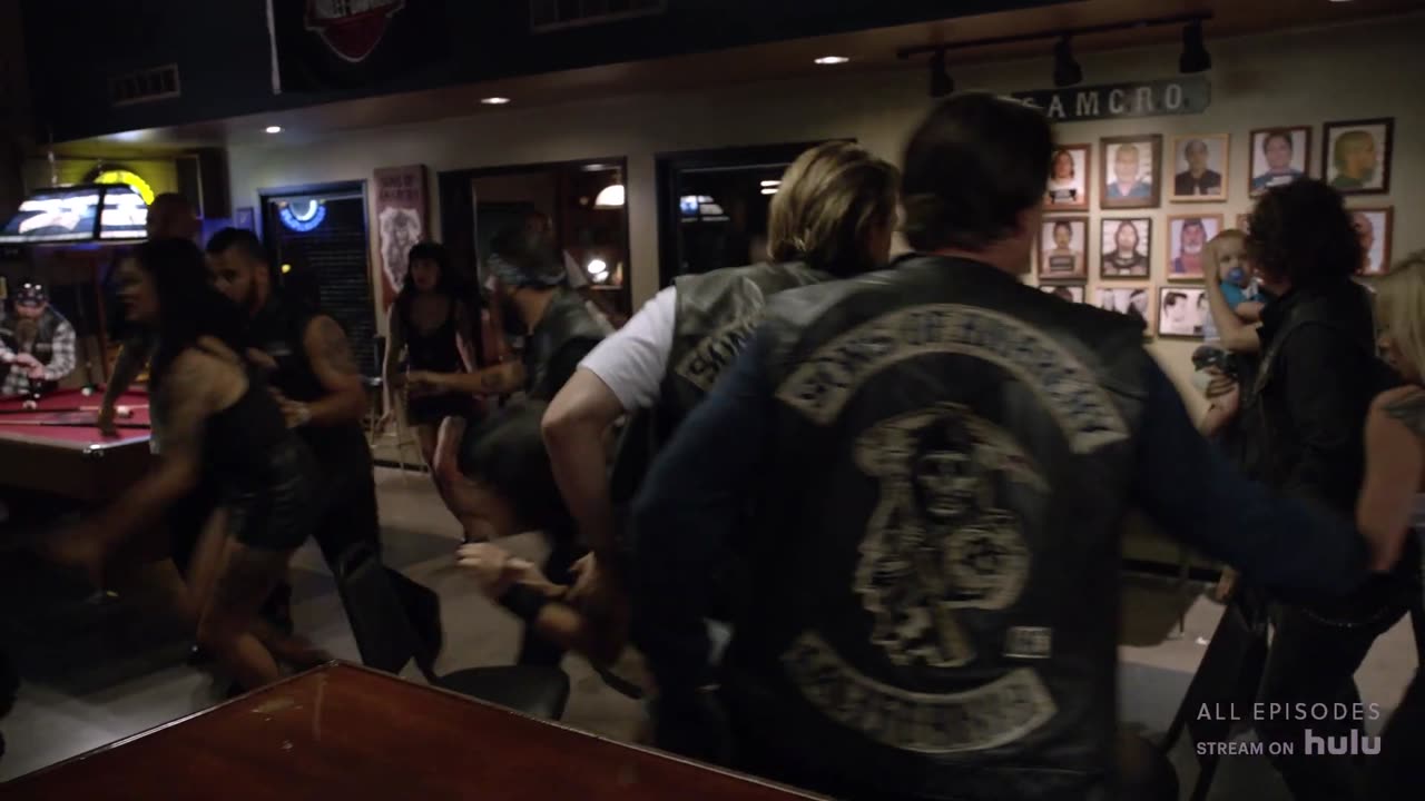 The Clubhouse Explodes - Scene Sons Of Anarchy FX