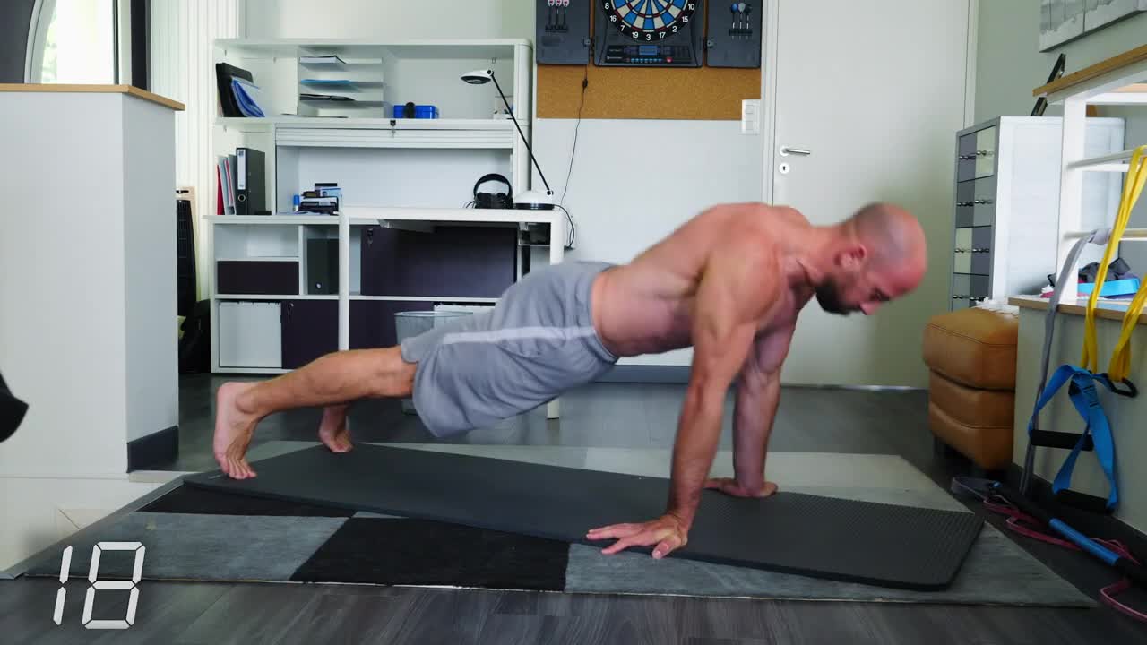 10 MIN ENTRAÎNEMENT PECTORAUX TRICEPS SANS MATÉRIEL (INTENSE)