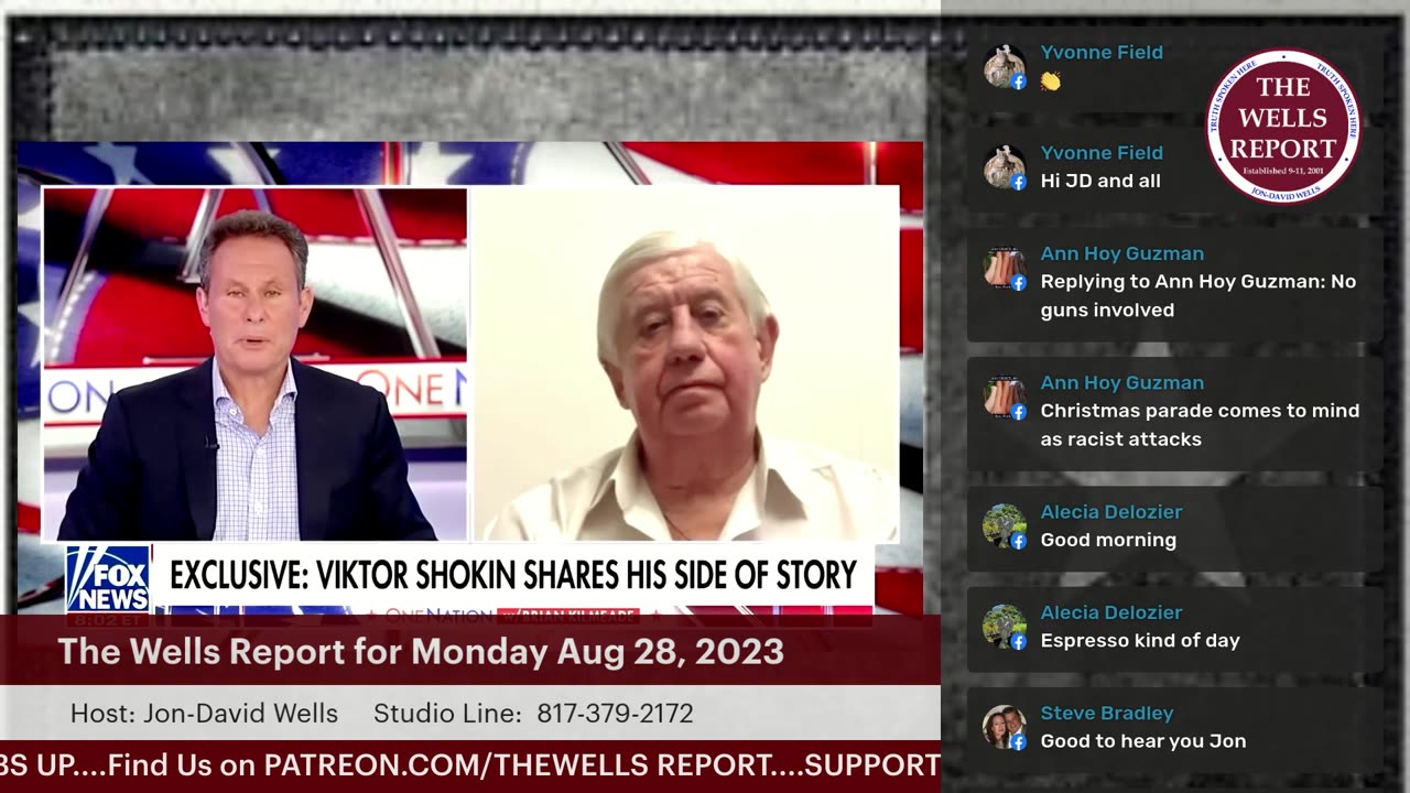 The Wells Report for Monday, August 28, 2023