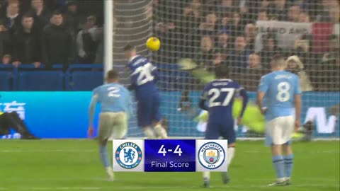 WHAT A GAME........OMG{{{{{{{{{{{{{ 😲 | Chelsea 4-4 Manchester City | Premier League Highlights