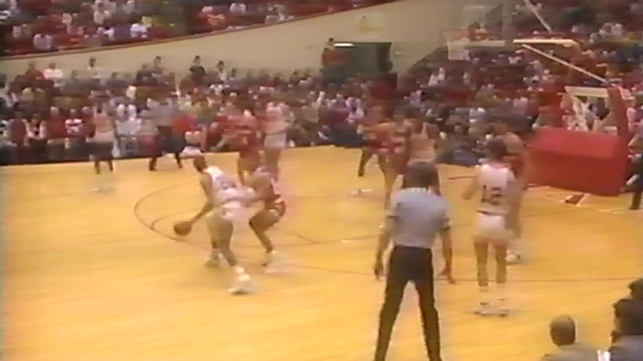 January 15, 1987 - College Basketball: Wisconsin at Indiana