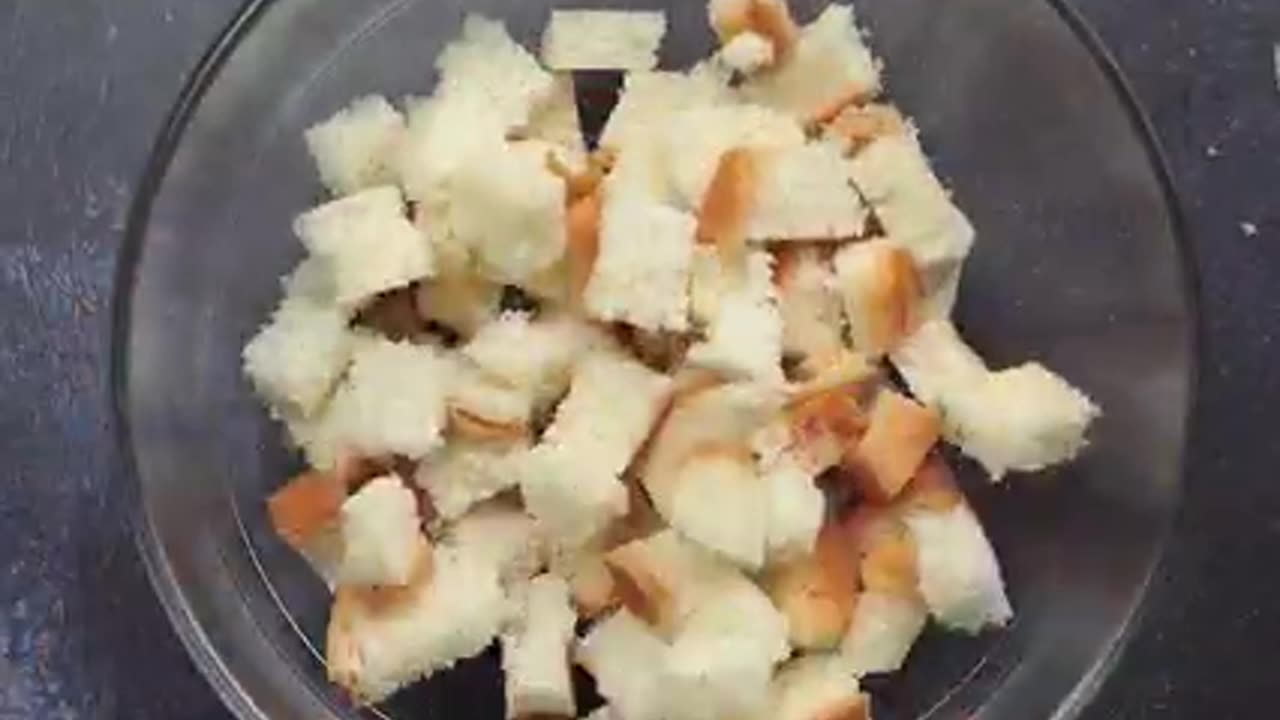 Mixed 2 Eggs With Bread The Result Is Incredible!