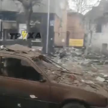 Ukraine Russia War Complete Destruction Of Ukrainian Neighborhood Town