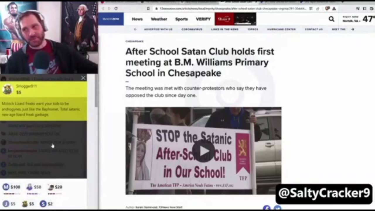 SALTY CLIP 68 AFTER SCHOOL SATAN CLUB AND TIK TOK TEACHER FIRED LSW