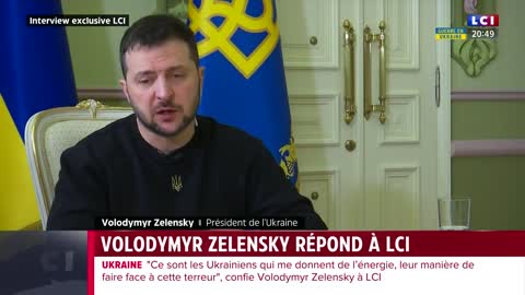 Q04/29 Zelensky interviewed by Rochebin 16/12/2022