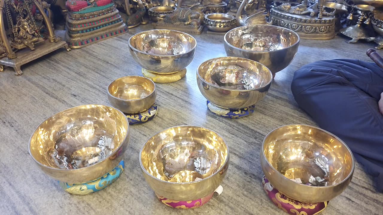 Himalayan Singingbowl set