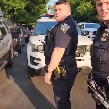 1st Amendment Audit Funny Drunk Guy Backs Down NYPD Police #cops #government