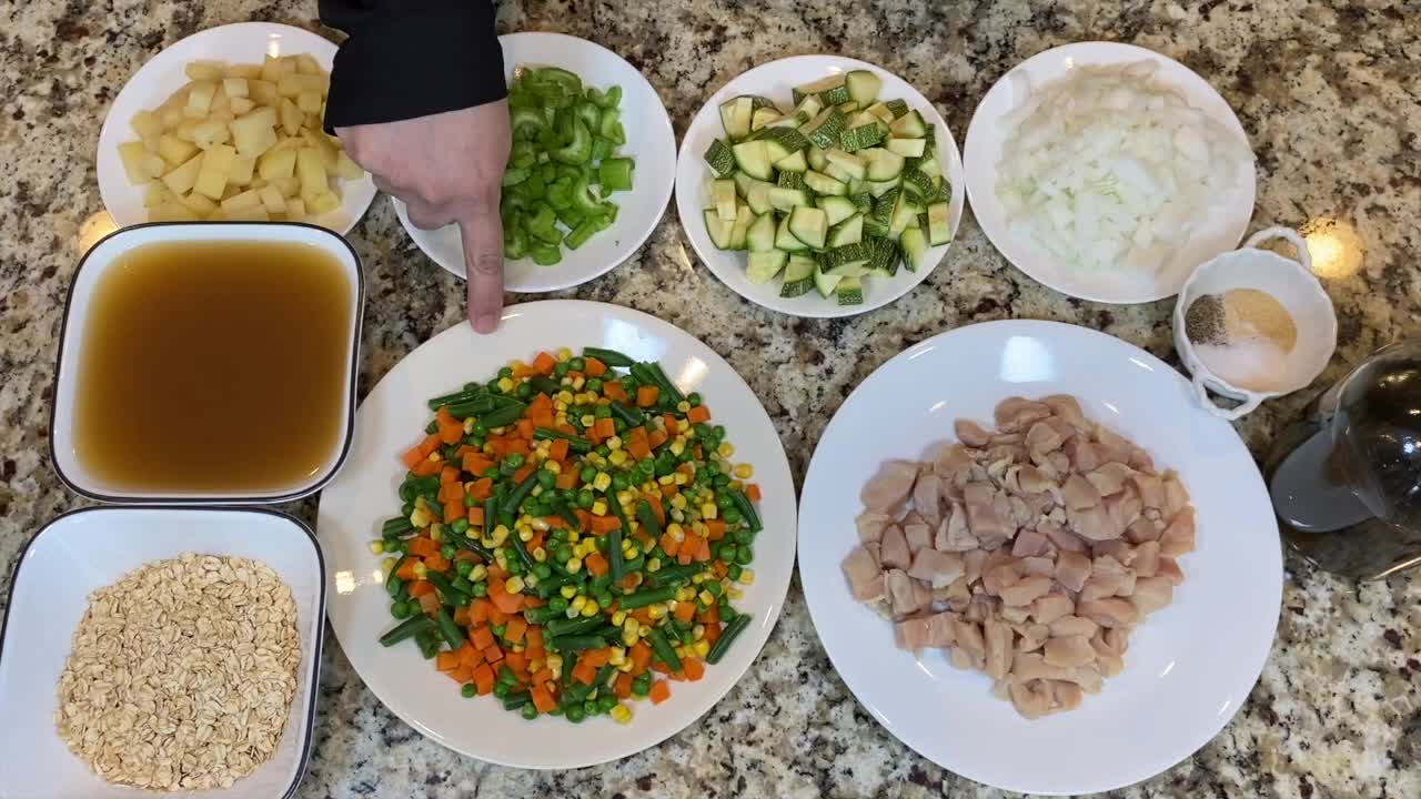 Chicken Oat Soup - a hearty and filling soup that comes together quickly, super delicious!