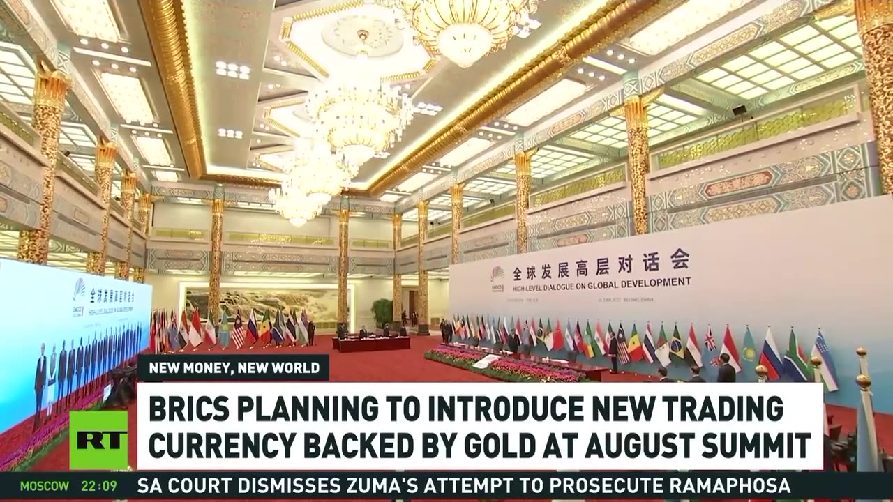 The end of the credit backed trading dollar is near with the gold backed BRICS trading currency.