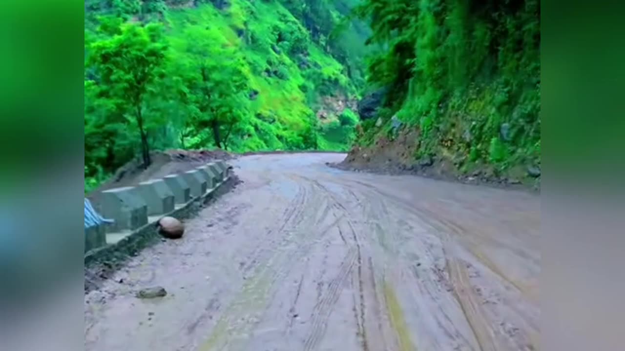 Mansehra Rainy Beautiful Weather KPK Pakistan