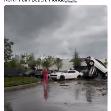 Dan Scavino video, tornadoes in Florida 🌪 🌪 🌪