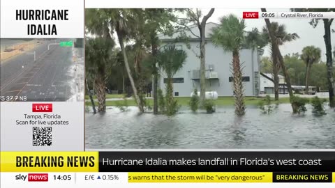 Hurricane Idalia makes landfall in Florida