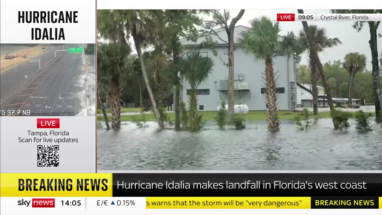 Hurricane Idalia makes landfall in Florida