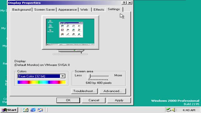 Retro Windows 2000