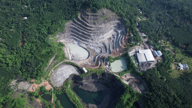 Drone footage KERALA Quarry