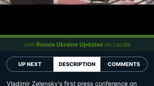 Zelenskyy’s first press conference 2019